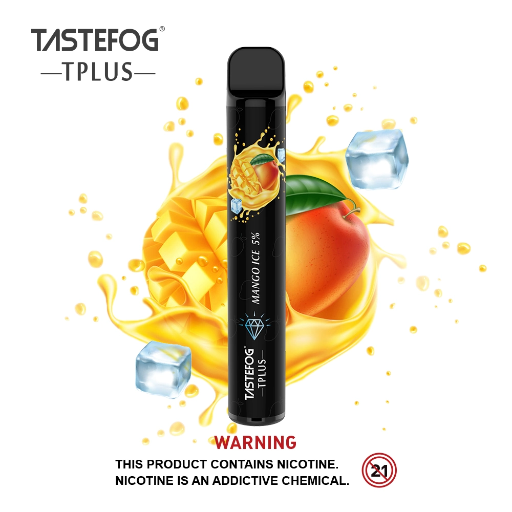 Tastefog Original Tplus 800 borlas para cigarros electrónicos Vape descartáveis com Tpd