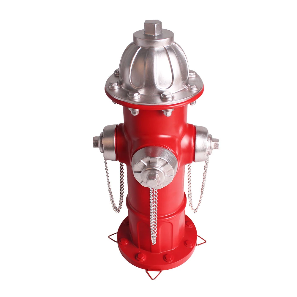 Factory-Made Resin Chain Puppy Toy Garden Decoration Fire Hydrant