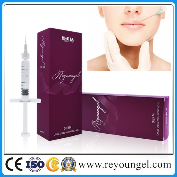 Reyoungel Cross-Linked relleno dérmico de ácido hialurónico para Anti-Wrinkles