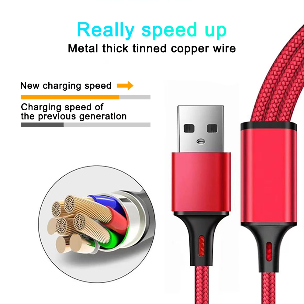 Cable Multi USB Port Multiple USB Charging Wire for Smart Phone