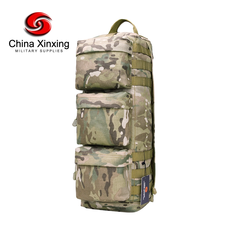 Multicam Triple Vice Pouch Multifunctional Military Sling Bag for Outdoor Camping Hiking