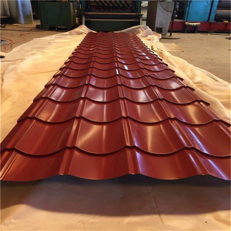 Prepainted Gi PPGI PPGL Color Coated Galvanized Steel Roof Sheet