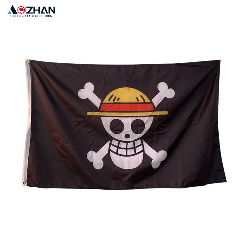 Comercio al por mayor mejor vender acciones 3X5 Fts Jack Rackham Jolly Roger pirata y Crossdouble bandera de la cuchilla