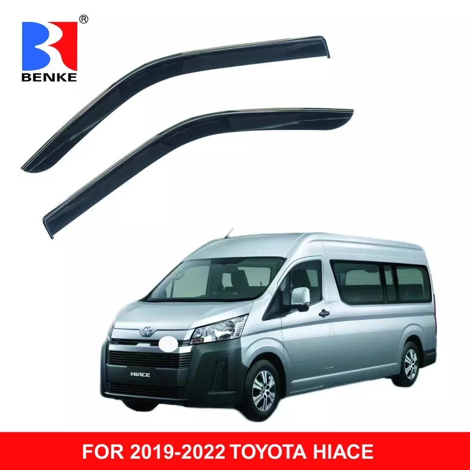 Car Accessories Wind Deflectors Wind Vent Deflector Visors Rain Sun Guards for Toyota Hiace H200 H300 2004