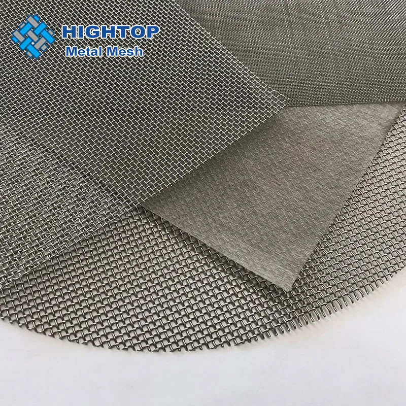 20 Micron 80 100 Mesh Twill Dutch Weave Pure Nickel Wire Mesh Cloth for Filter