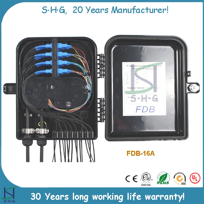 2/4/6/8/12/16/24/32/48 Fiber Splice Factory Price FTTX Optical Splitter Optic Fiber Junction/Distribution/Terminal Box