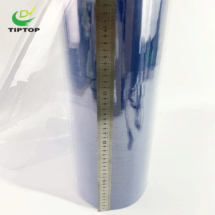 Tiptop-2 Food Grade Customized Color Transparent Clear Glossy Rigid PVC Sheet for Jelly Packaging