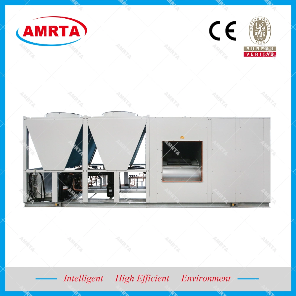 Customized Vertical Free Cooling Heat Recovery (Energy Recovery) Dx Rooftop Packaged Unit with Stainless Steel HVAC System Tent Air Conditioner