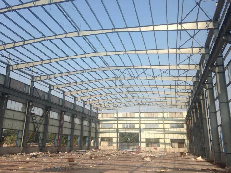 Large Span Prefabricated Light Steel Structure for Workshop/Warehouse