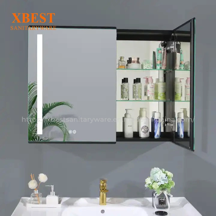 Double Door LED with Defogging - 650mm*800mm*115mm Mirror Bathroom