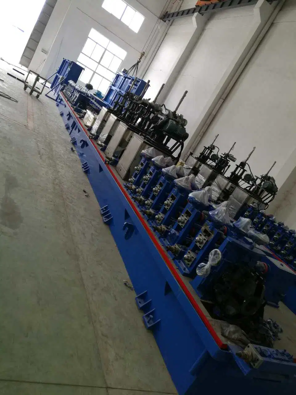 Foshan Cold Rolled Pipe Strip Rolling Making Machine Tube Mill Customized Production Line