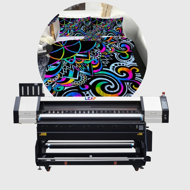 VENTE directe DE LEAF Factory 4 têtes i3200 format large Sublimation Imprimante