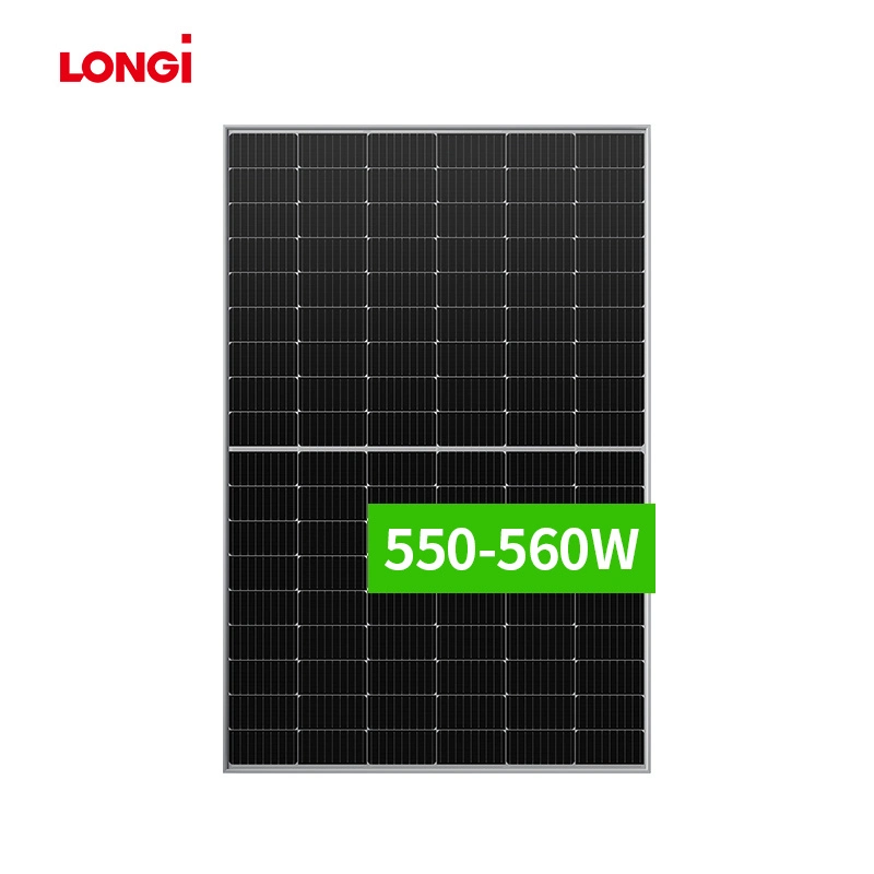 Longi A Grade Solar Module 530W 535W 540W 545W 550W Bifacial Mono Solar Panels