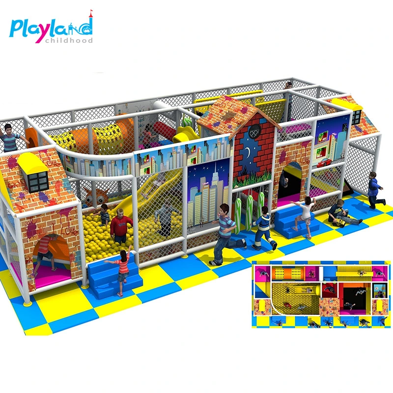 Kommerzielle Kinder Spiel Indoor Soft Playground Vergnügungspark Indoor Fairy Castle Starke Kinder Indoor Spielplatz