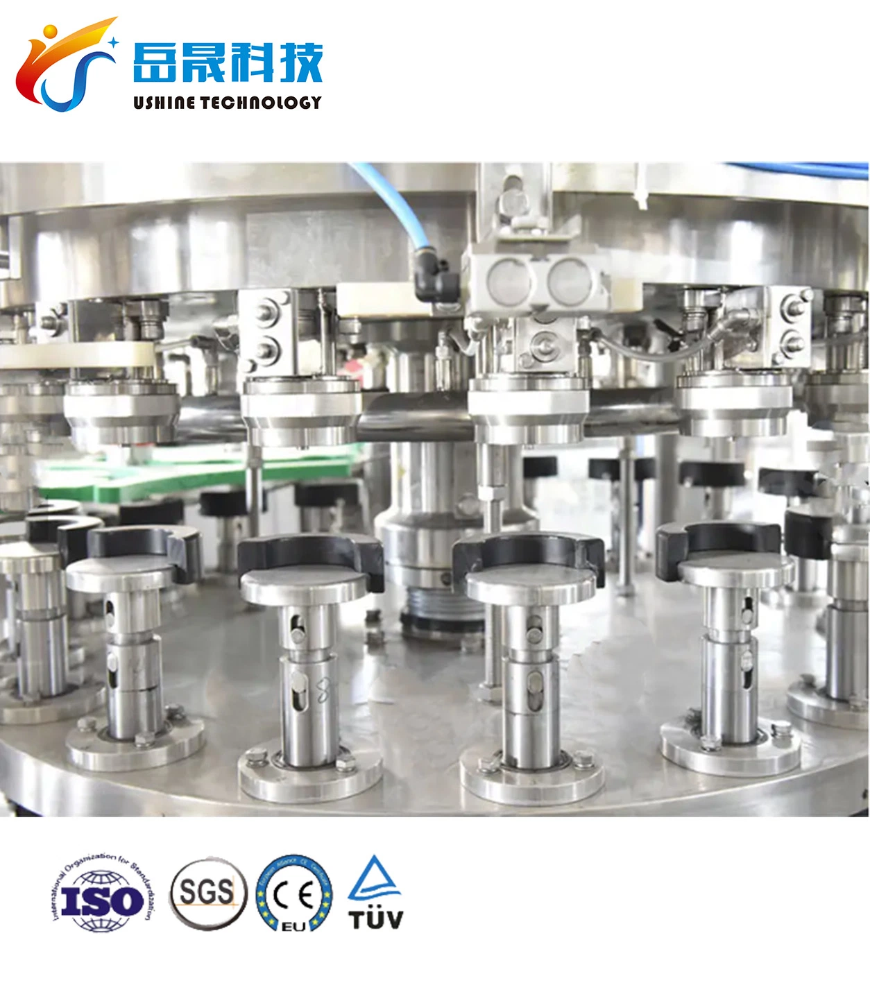 Automatic Liquid Detergent Juice Sauce Paste Doypack Capping and Spout Pouch Filling Machine