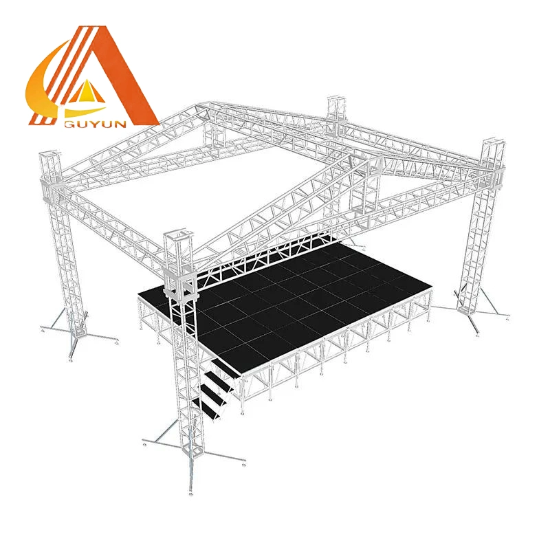 Lighting Aluminum Outdoor Roof Concert Stage Roof Truss System