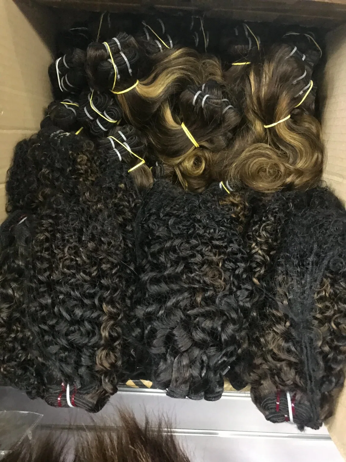 Chinesische Bulk Haar Extensions Doppelt Gezeichnete Mongolische Haare