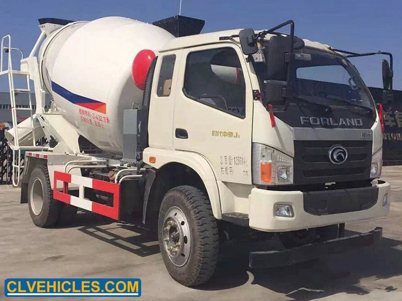 China Construction Vehicle Small 5m3 Mezclador de concreto para la venta