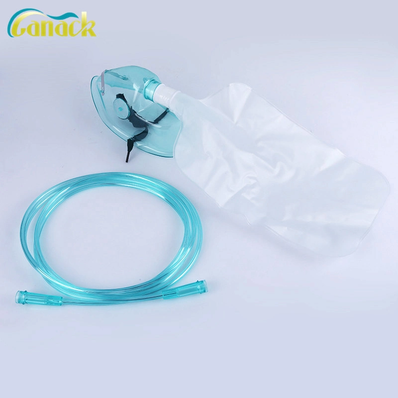 Single Use Medical Oxygen Mask with Reservoir Bag