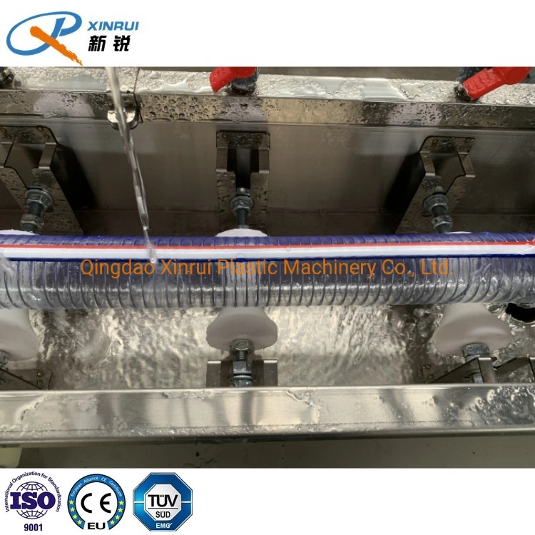 Plastique PVC fil d'acier PVC renforcé flexible souple Extrusion Machine à aspirer en PVC