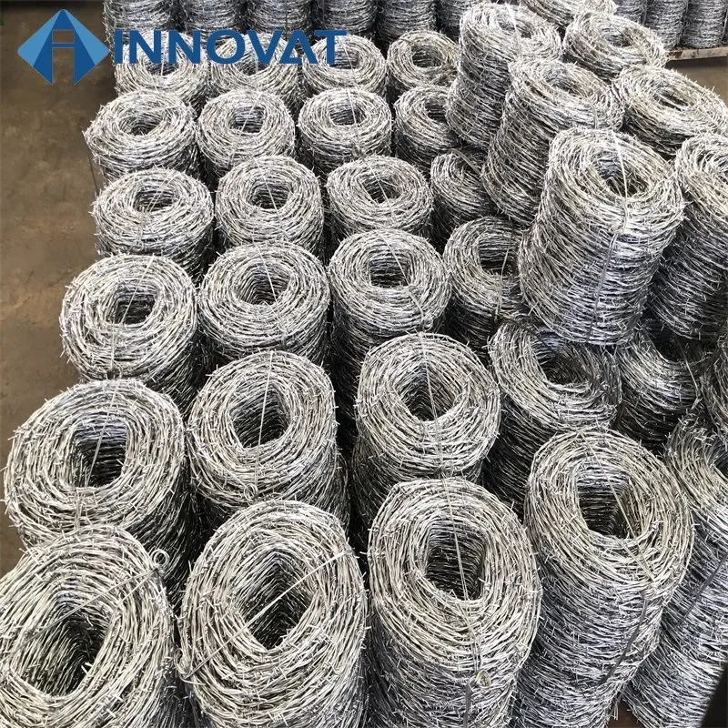 Electro Galvanized Barbed Wire/Reverse Twist High Tensile Barbed Wire/Barbed Wire Barbed Iron Wire/Hot-Dipped Galvanized Steel Barbed Wire