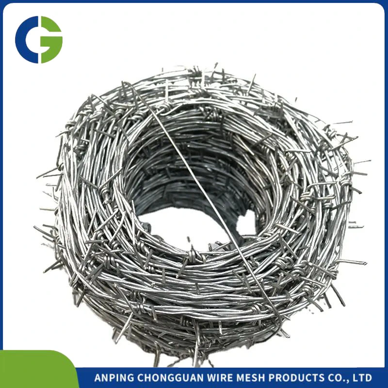 Venda por grosso de calibre 12 calibre 10 20 Fio Único Medidor galvanizados a quente elétrico 50kg Arame farpado preço para a Nigéria a Argélia Wire Mesh