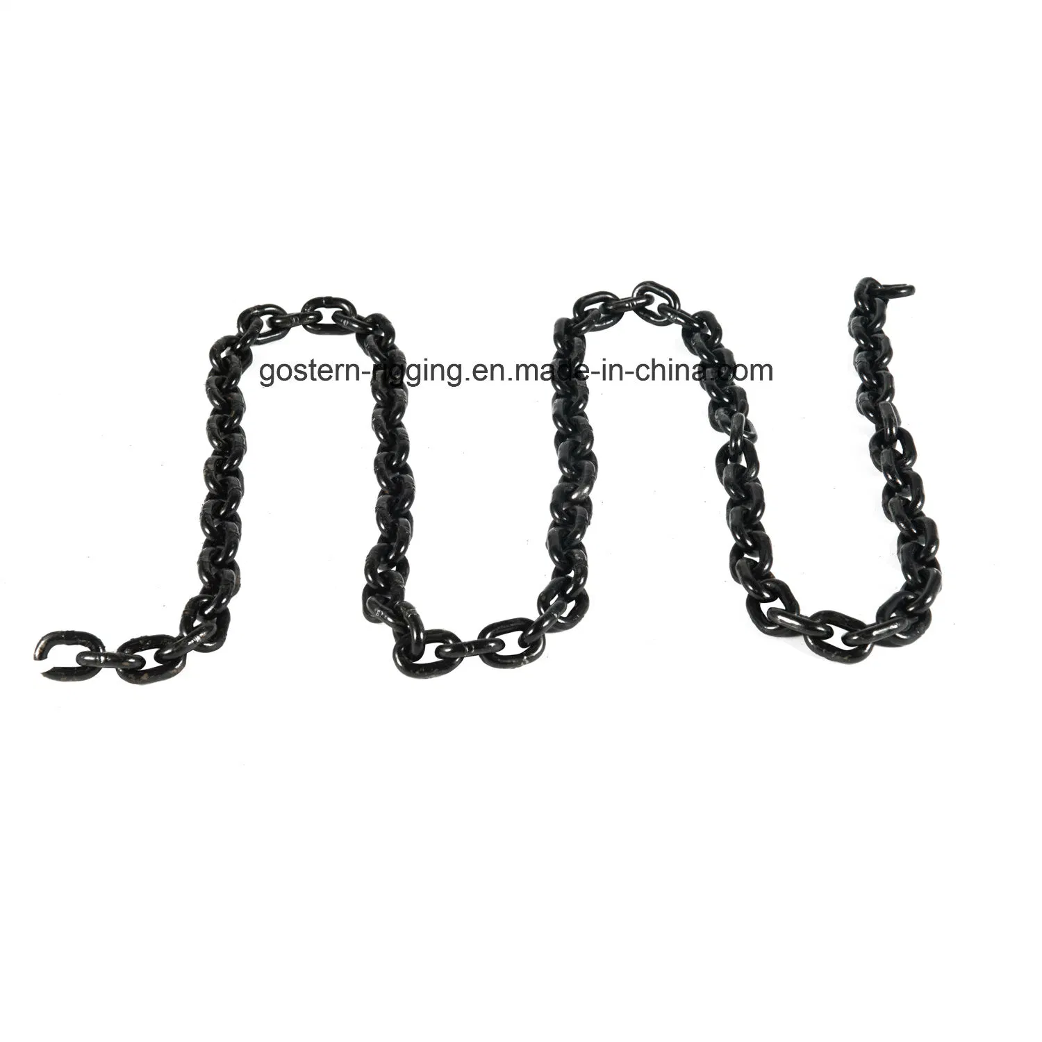 DIN En818-2, GB_T 12718, G80 Black Alloy Steel Mining Chain