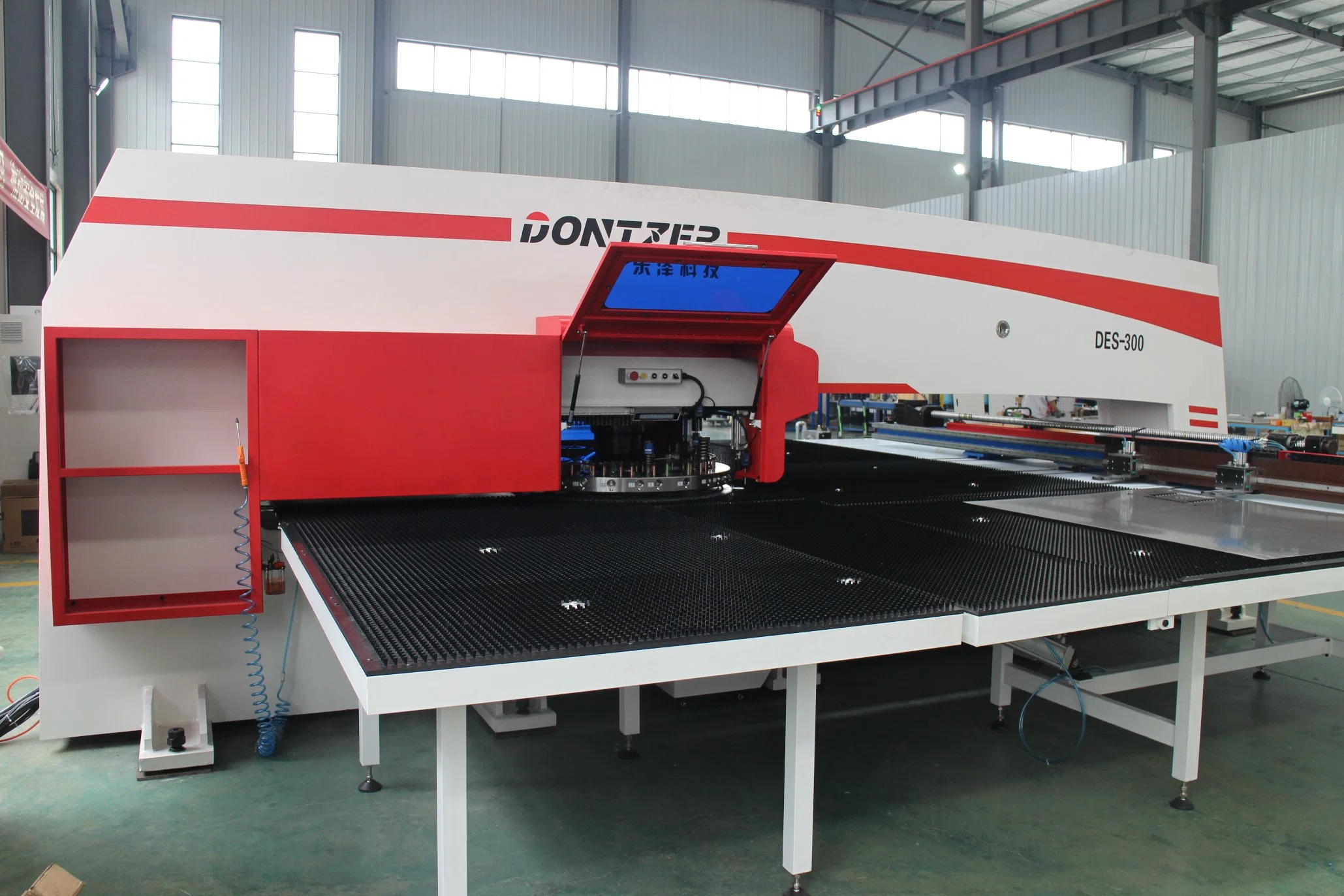 Original Factory- Mechanical Driven CNC Turret Press Punching Machine for Stainess Steel, Copper, Aluminum Blinds, Shutters, Shades, Cabinet