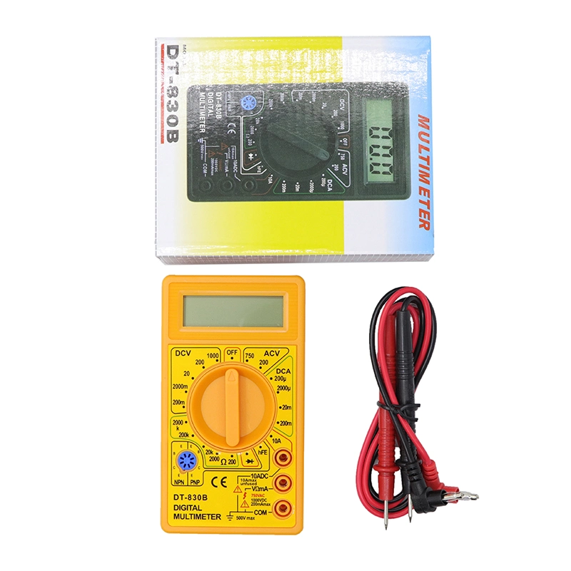 Dt830b Low Price Digital Multimeter with LCD Display