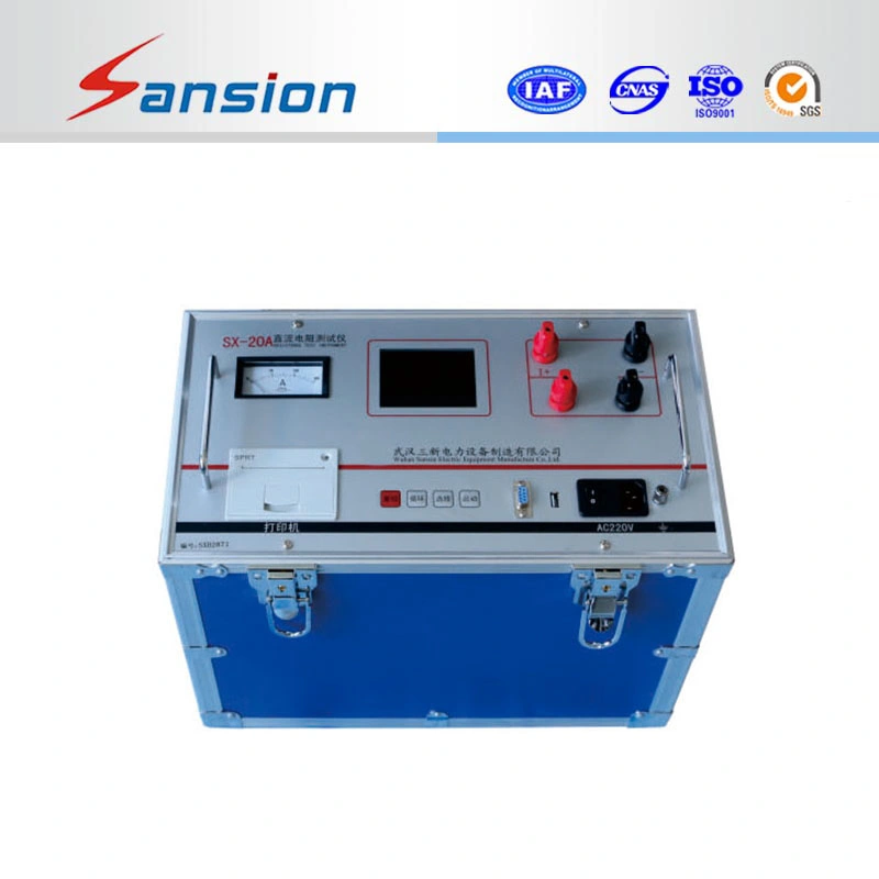 Good Quality 20A Transformer Test DC Winding Resistance Tester Meter Factory Price