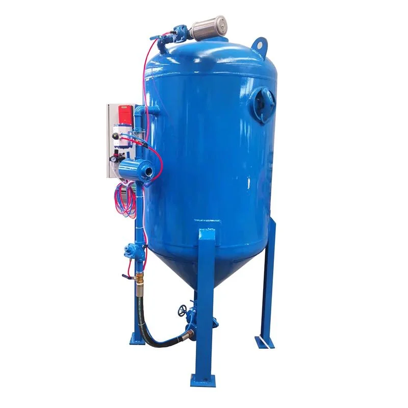 Portable Water Sandblasting Pot Dustless Sandblasting Pressure Blasting Tank