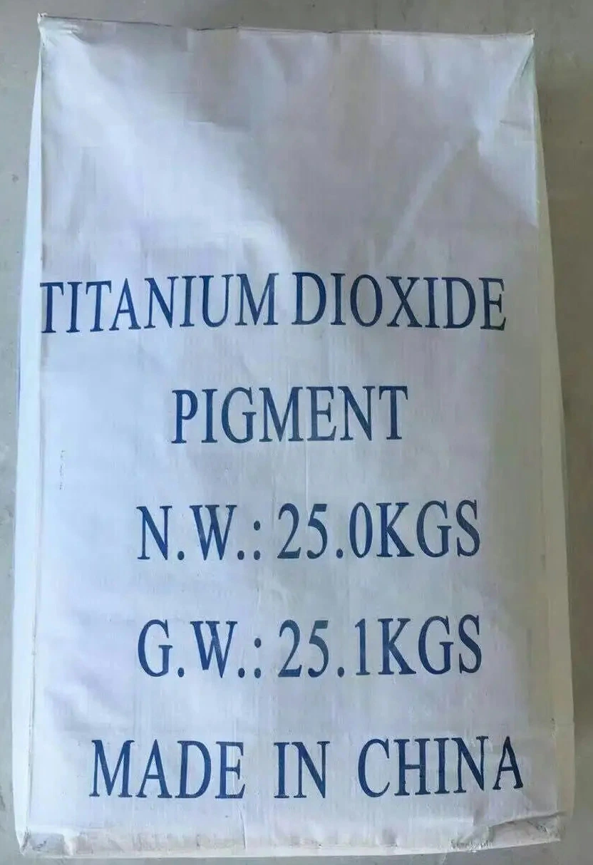 El dióxido de titanio rutilo grado precio de fábrica de polvo blanco de alta calidad para el pigmento.