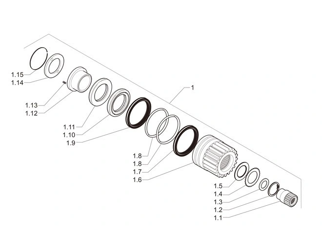 Compact High Speed Shell to Speed Reducer Planetary Gearbox