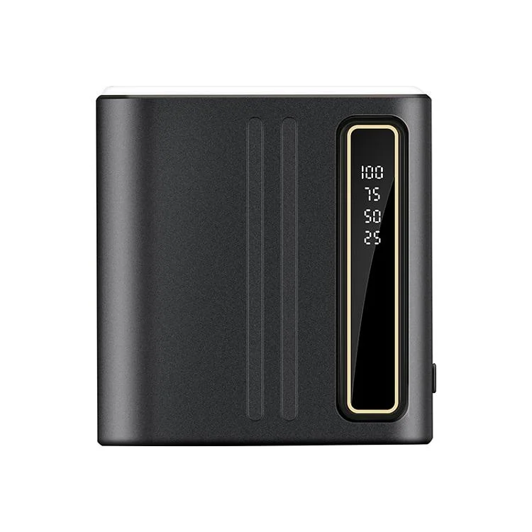 Power Bank Mini Cargador portátil USB dual Powerbank 5000 mAh pantalla digital LED Powerbank