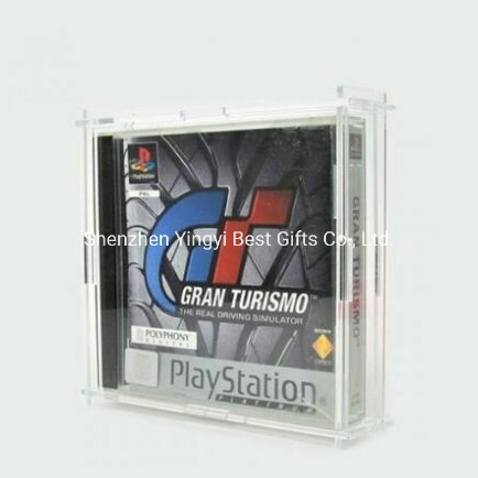 Custom Premium Acrylic Playstation Game Display Cases - Psone - PS2 - PS3