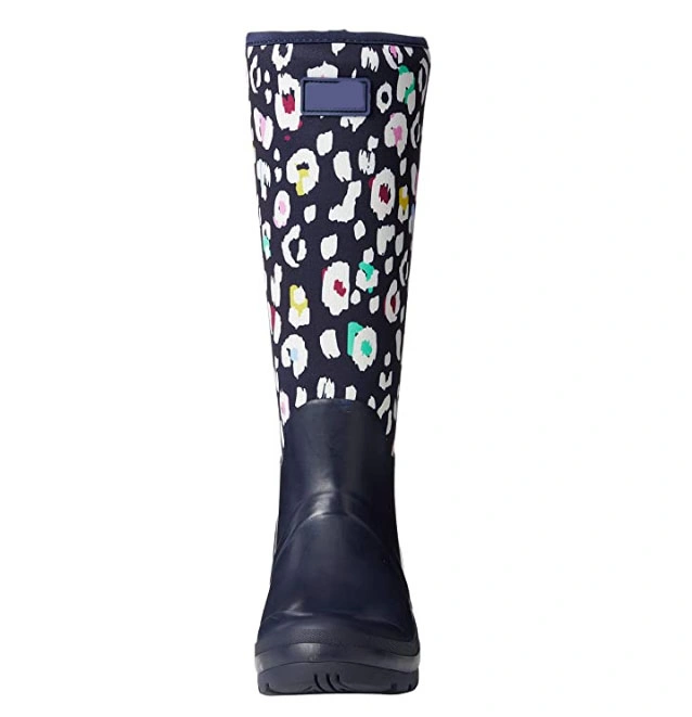 2021 New Women′ S Calf largo neopreno duradero y cálido Las botas de lluvia funcionan