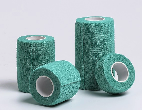 Low Price ISO13485 Approved Without Disinfection Adhesive Skin Color Pet Self-Elastic Self-Adhesive Bandage