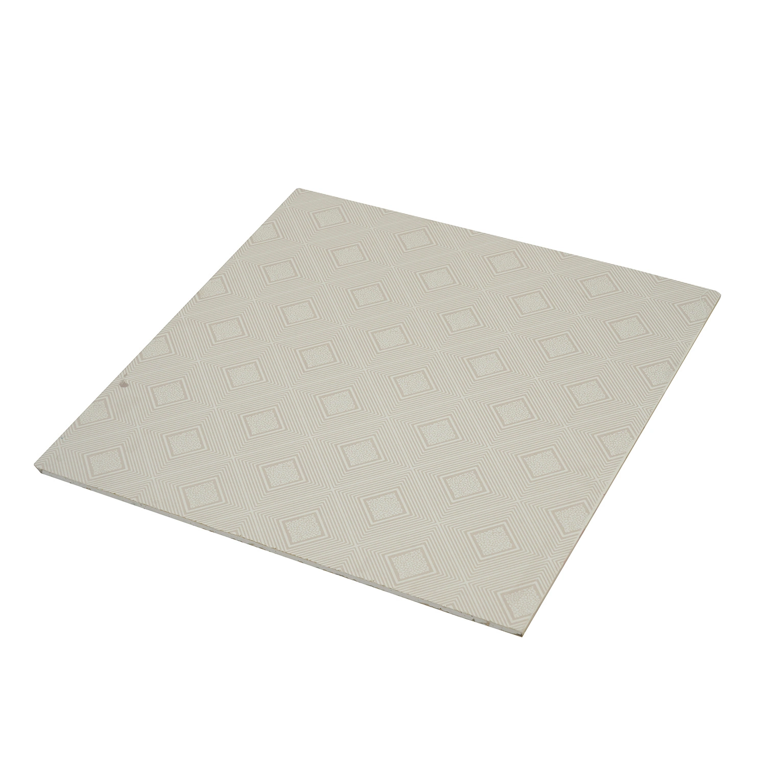 Folha de gesso para placas de gesso com acabamento de PVC 2X2 Forro materiais decorativos forro de PVC Board azulejos de gesso do teto suspenso a folha de teto com os mais populares