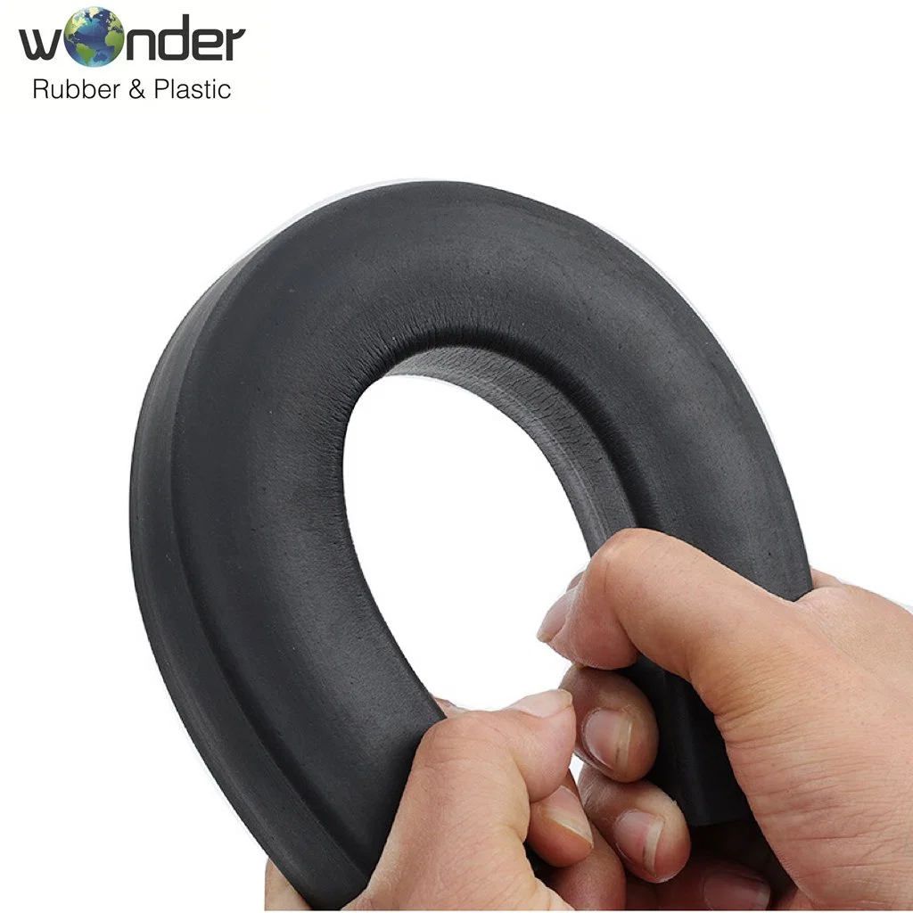 Extrusion Customized Rectangle Rubber EPDM/Silicone Sponge Foam Buffer Bumper Seal Strip