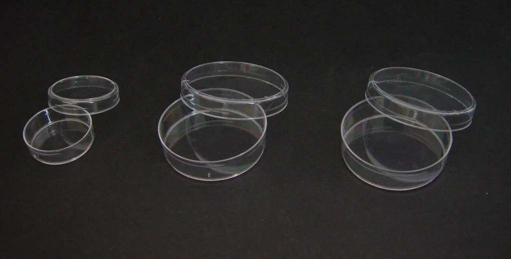 Disposable Plastic Lab Triple Double 90mm Petri Dishes