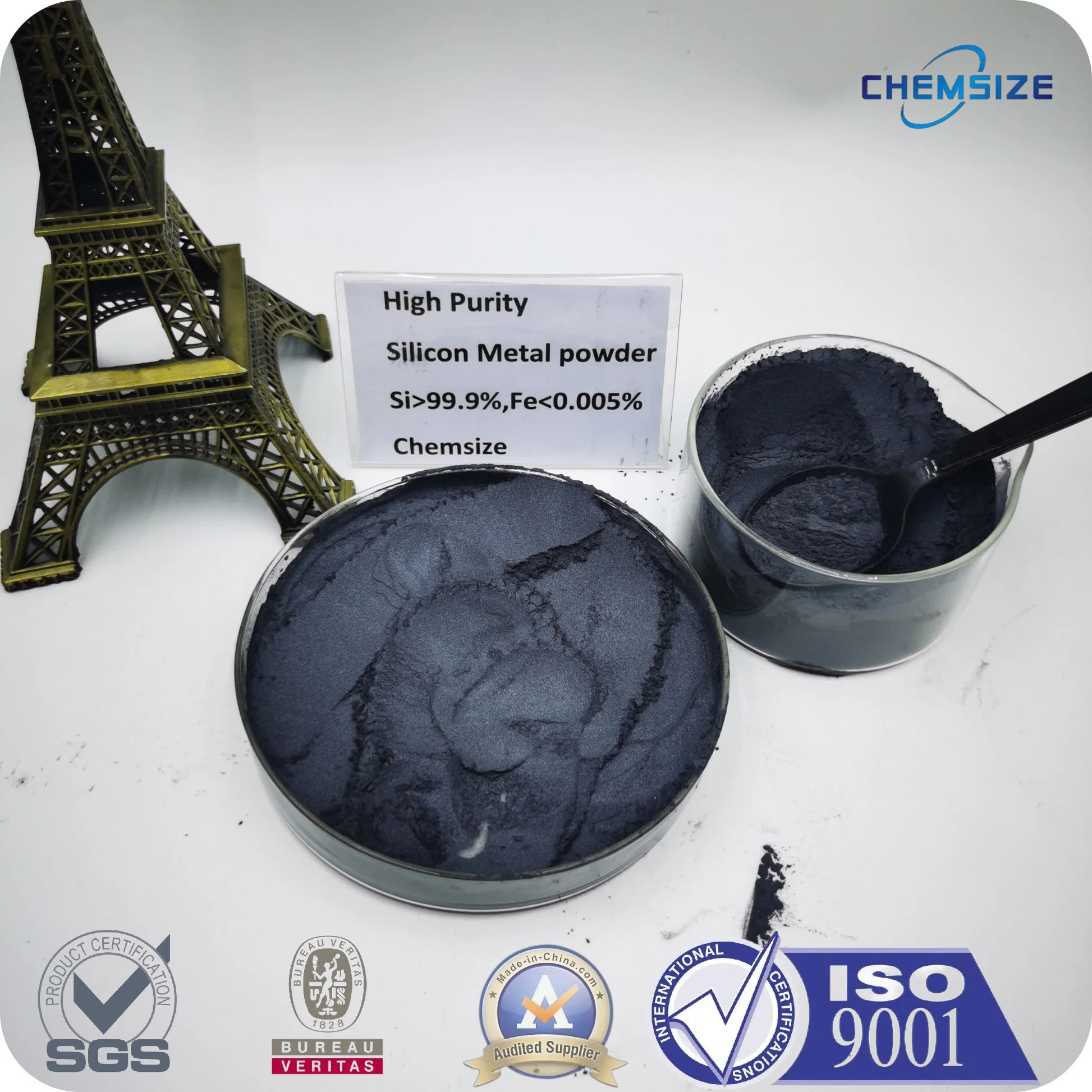 High Purity Si Silicon Metal Powder 325 Mesh