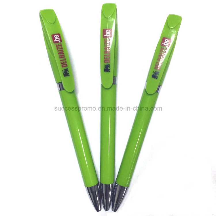 Custom Plastic Ball Point Pen with Full Color Design Printing All Over