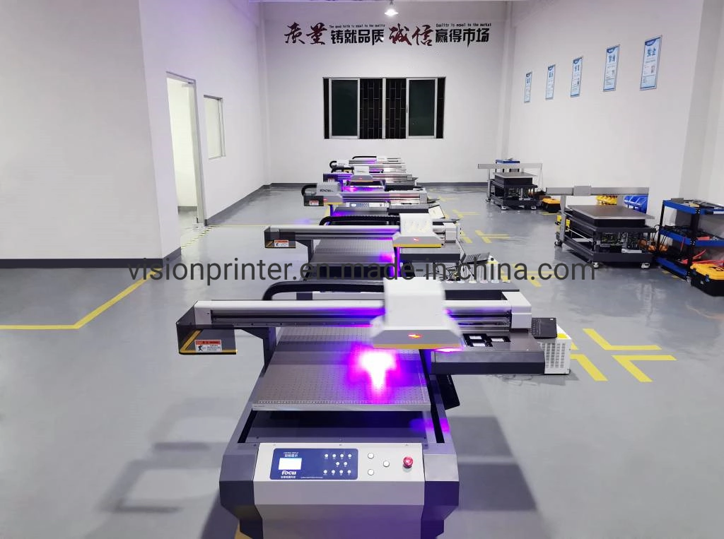 Hot Sales Inkjet Flatbed Printer for Glass/Wood/Ceramics/Box Printing 60*90cm UV Printer