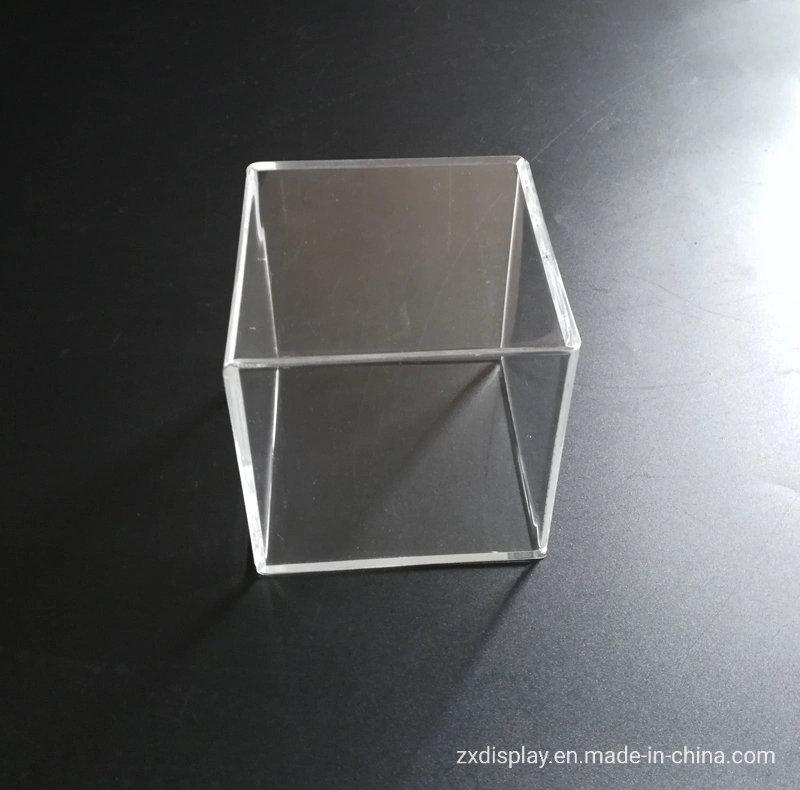 Customize Square Clear Acrylic Combination Gemstone Display Box for Store