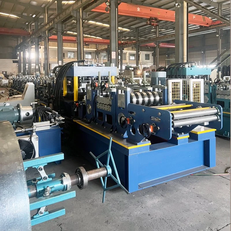 Full Auto Change Size Purlin Roll Forming Machine C Z Purlin Machine