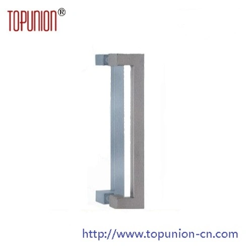 Stainless Steel 304 Square Glass Pull Handle (pH009)