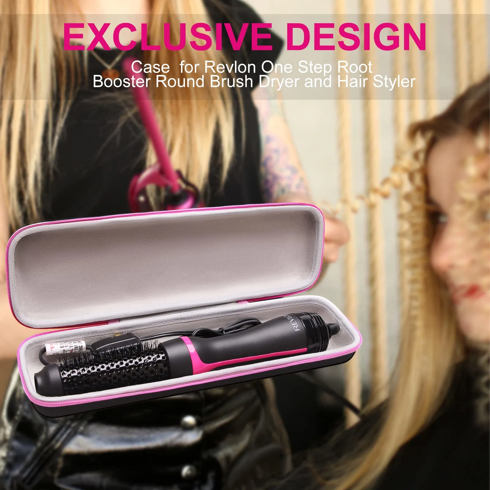 EVA Hard Case for Revlon Booster Round Brush Dryer and Hair Styler Case