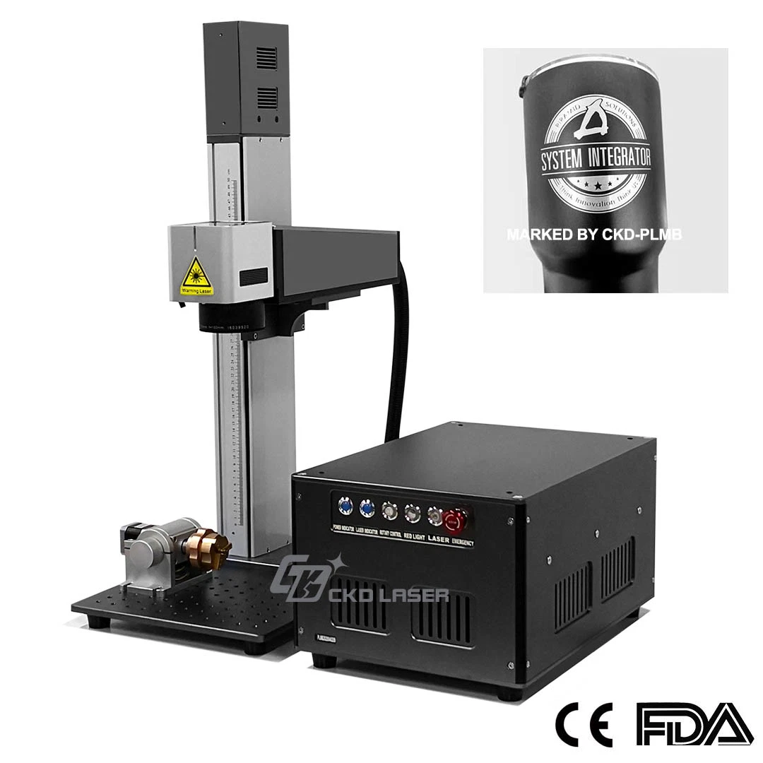 2,5D 3D Auto Focus 20/30/50/60/100W Tragbare Glasfaser-Laser-Markiermaschine Für Logo-Druck Metall gravieren Kunststoff Datum Gravierdrucker Nummerierung Codierung