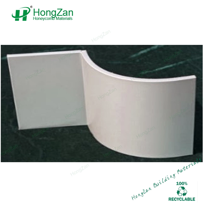 Curved Aluminum Honeycomb Panel Building Material