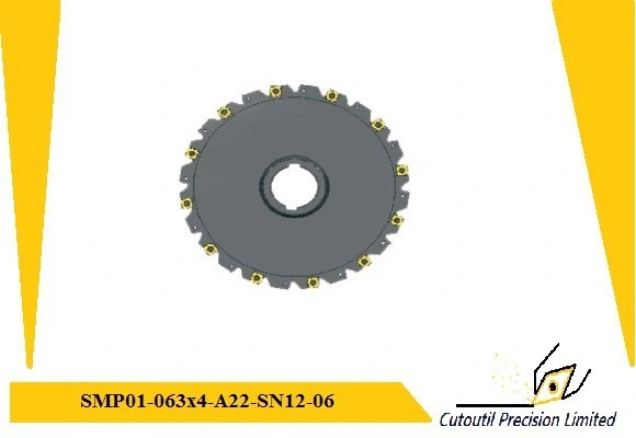 El SMP01-063X4-A22-Sn12-06 de acero Hardmetal estándar coincidente Fresadoras Cutter